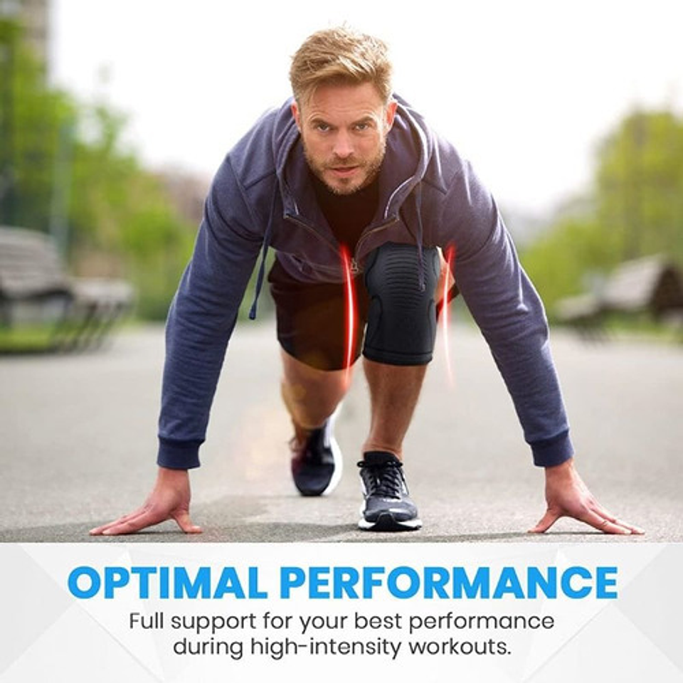 Rodillera Deportiva Ortopédica Soporte Cobre Artritis Un Par 105