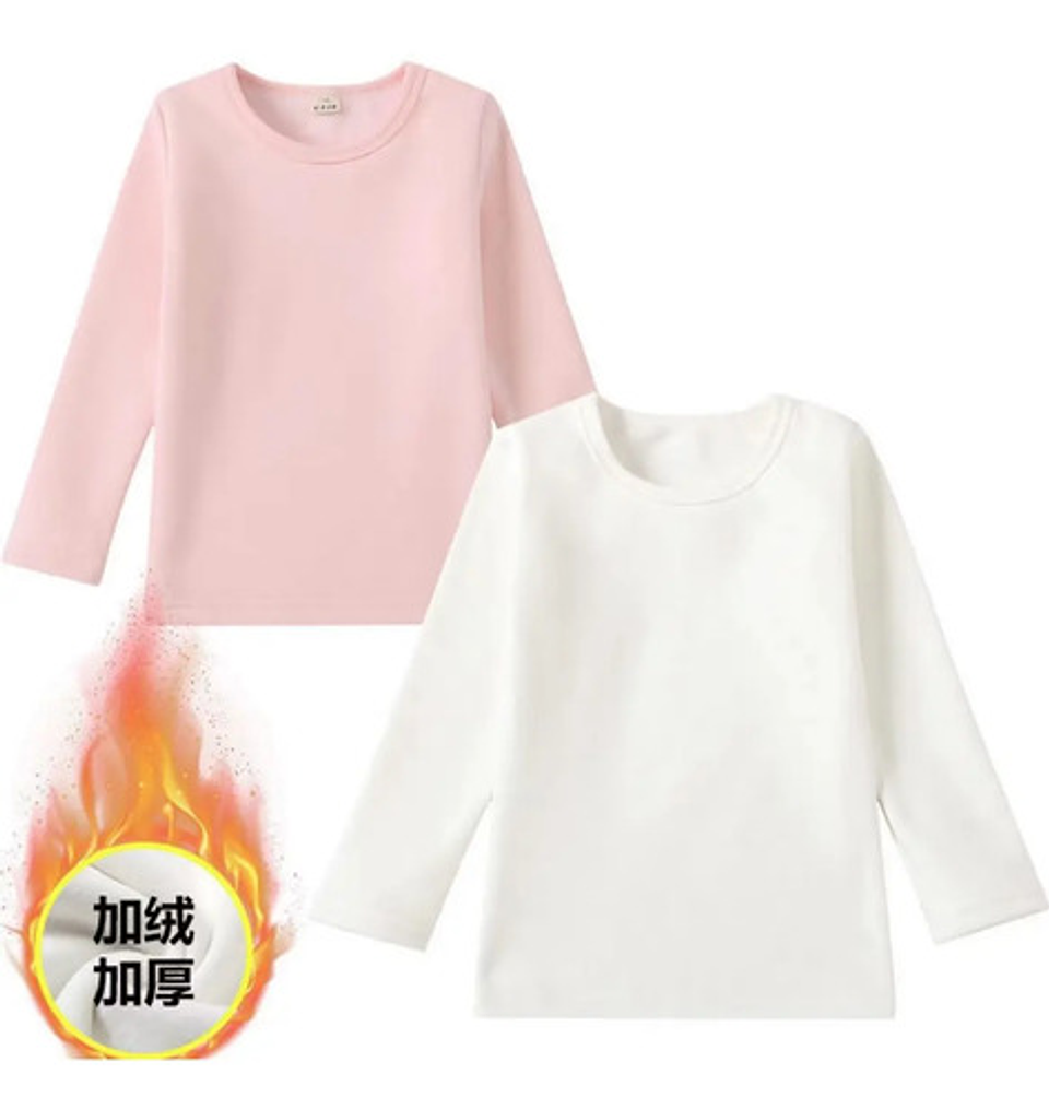 Pack3 Camiseta Niño Con Polar, Cuello Redondo 9