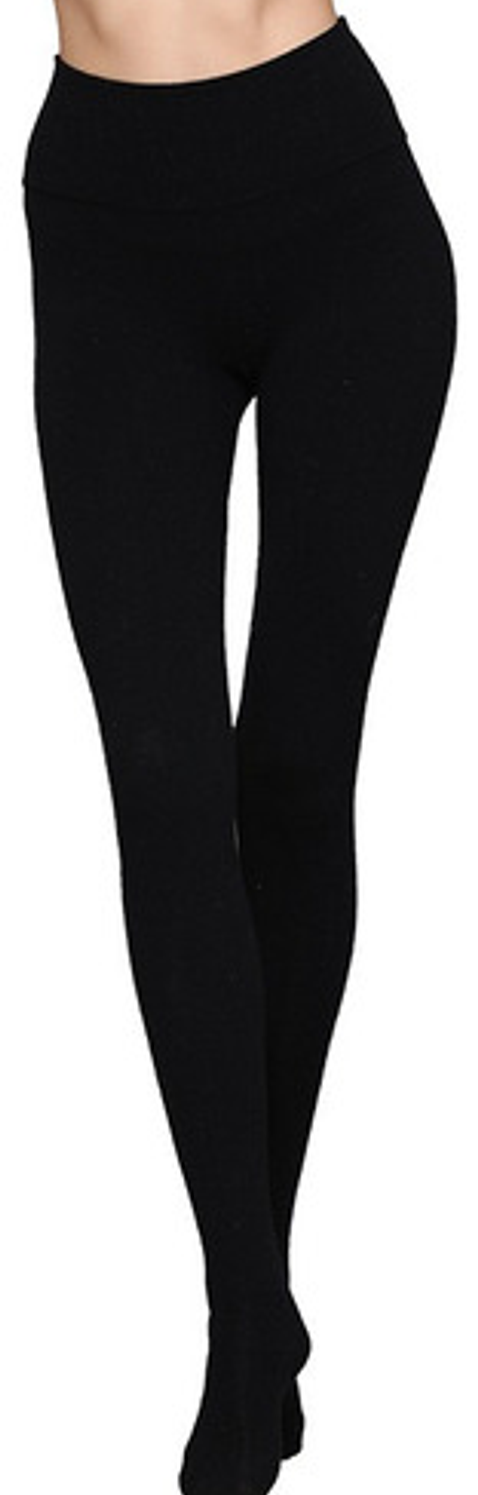 Pack 6 Pantys Medias Con Polar Elásticas De Invierno Con Pie 2