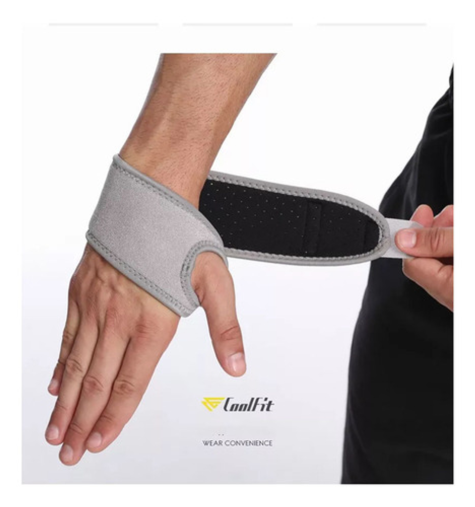 Muñequera Deportiva Levantamiento Pesas Calistenia Crossfit  9