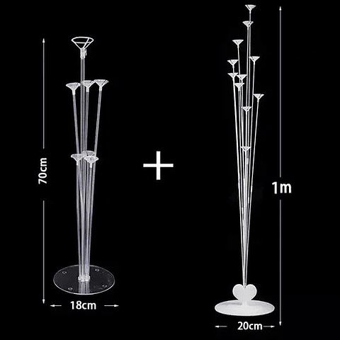 X2 Soporte De Globos Varillas Para Globos Varilla De Globos