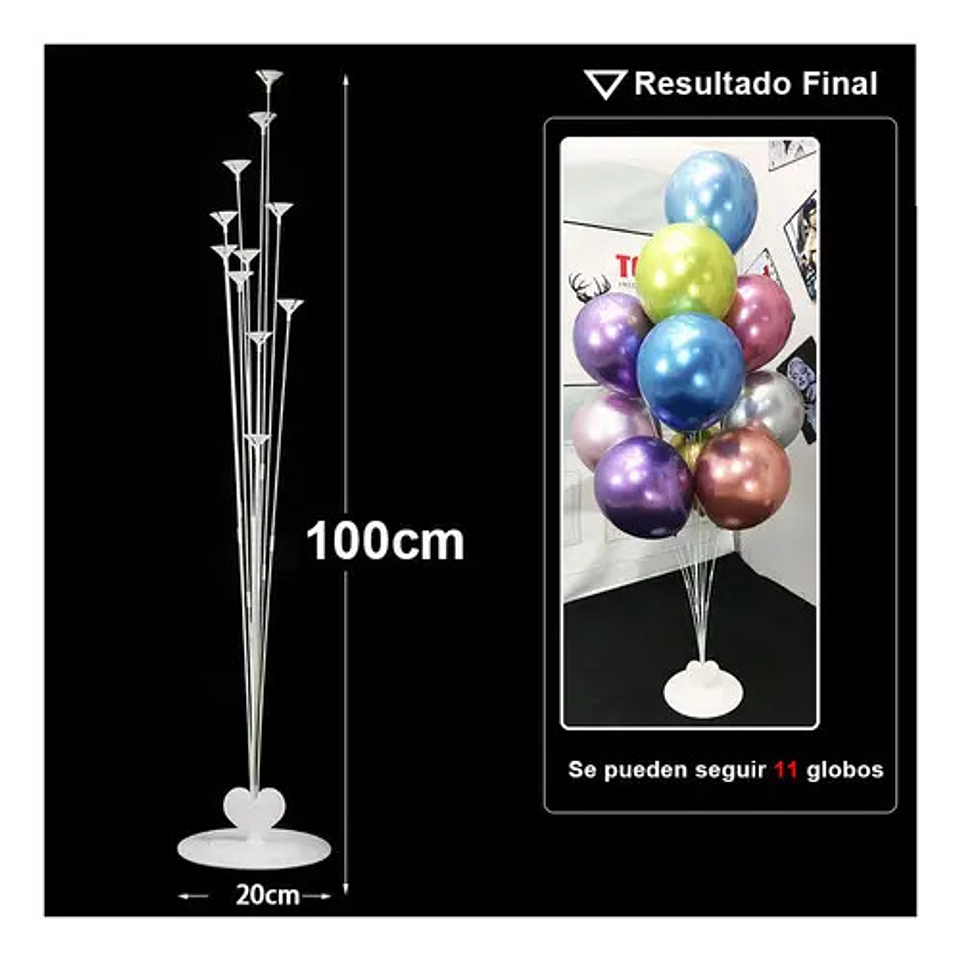 X2 Soporte De Globos Varillas Para Globos Varilla De Globos 4