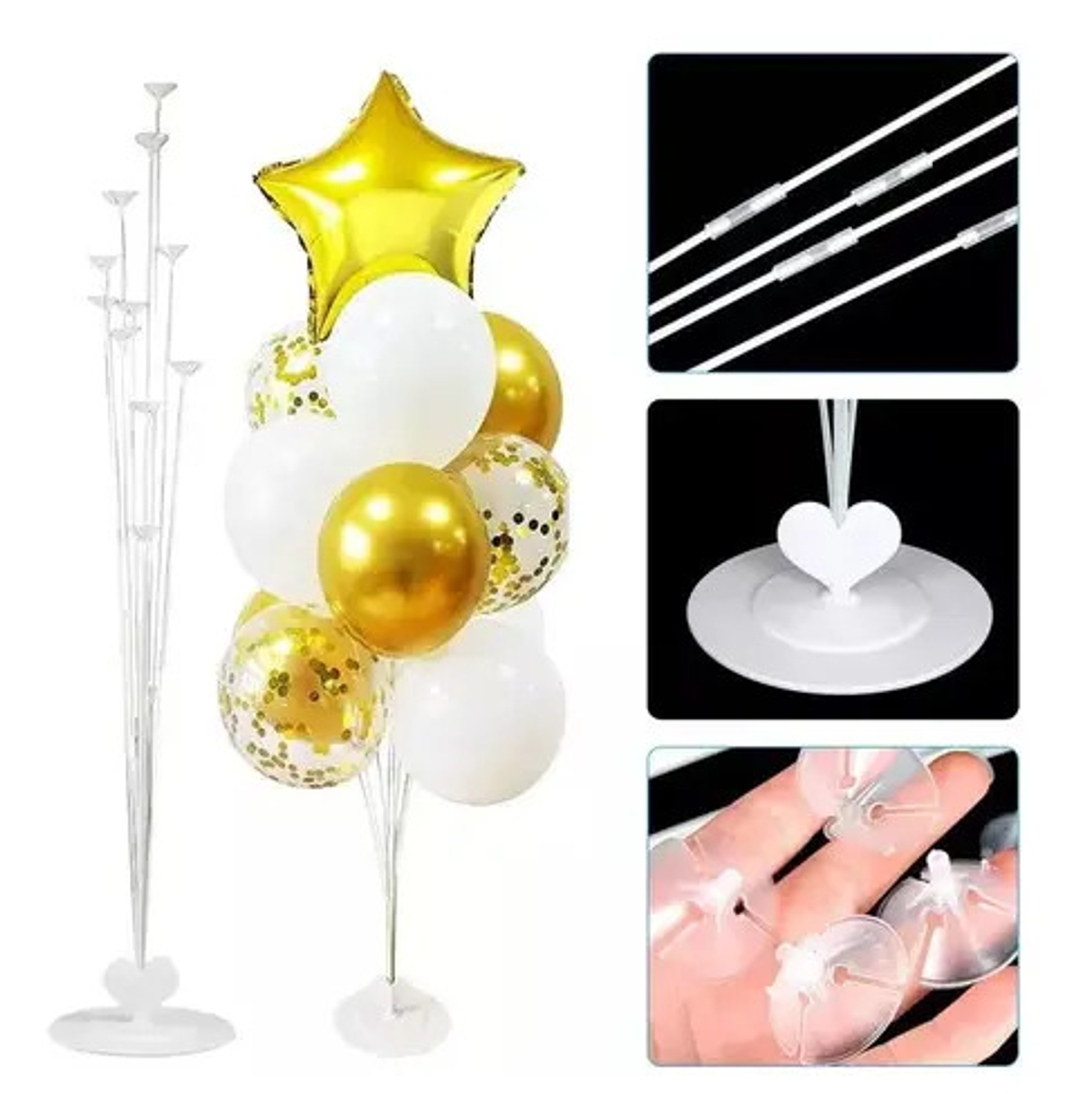 X2 Soporte De Globos Varillas Para Globos Varilla De Globos 5