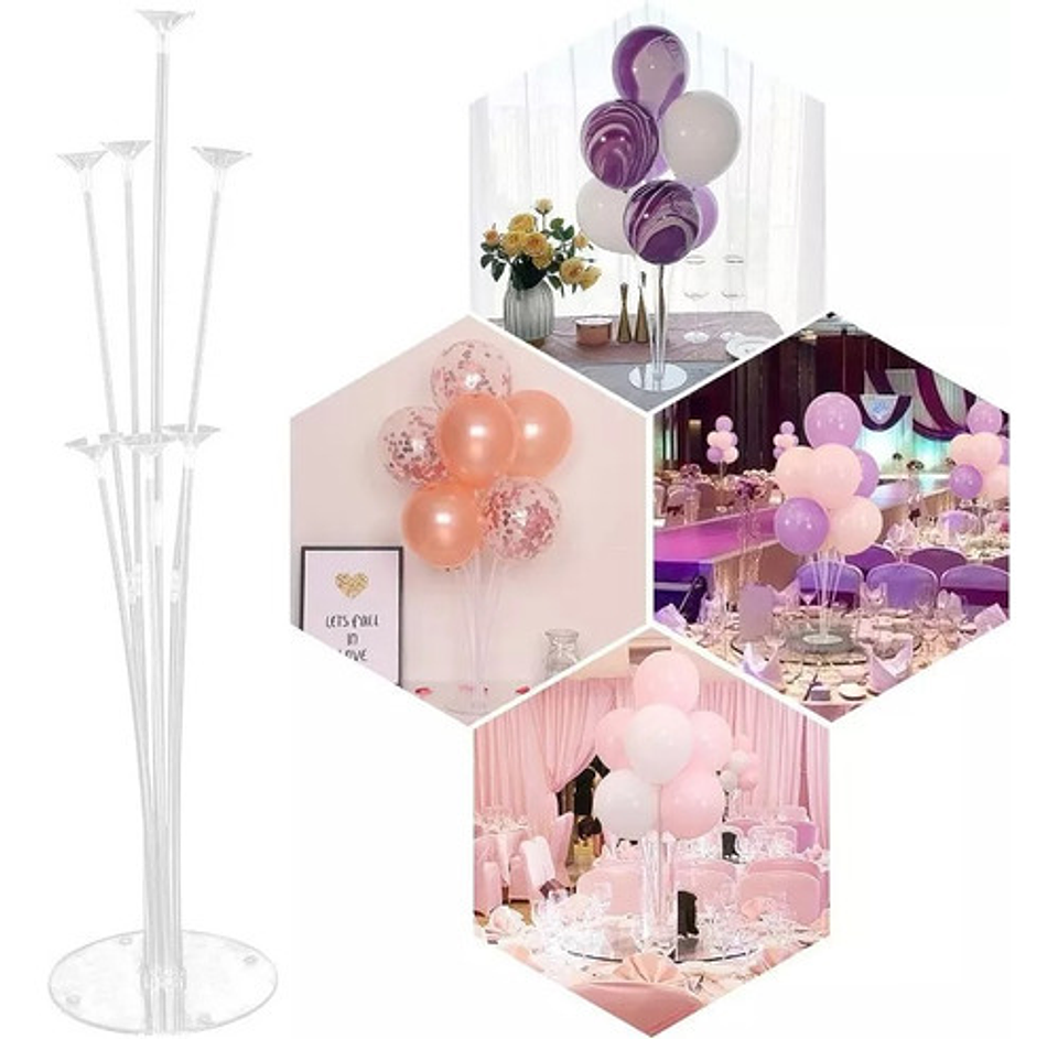 X2 Soporte De Globos Varillas Para Globos Varilla De Globos 8