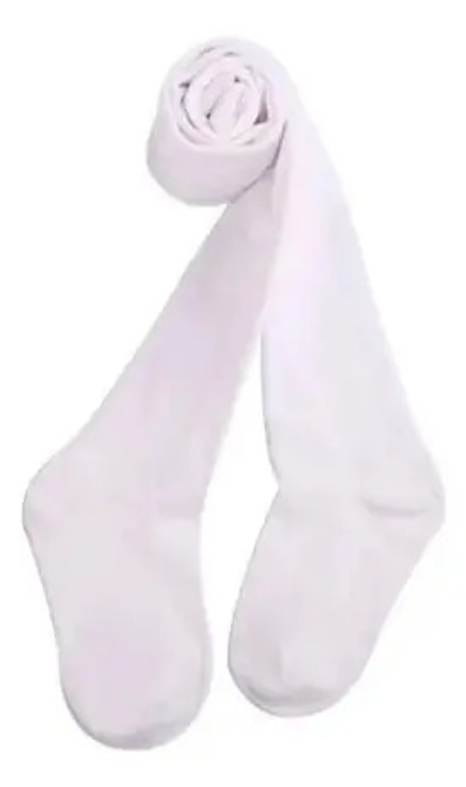 3 Unidades  Pantys Blancas Para Niñas Lisas 6