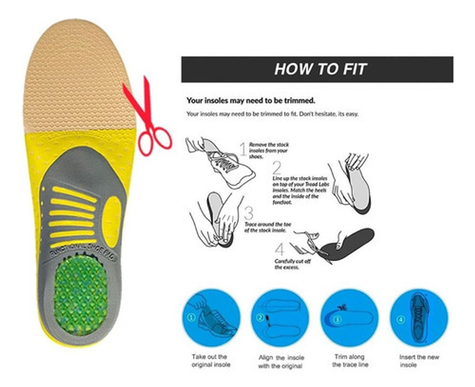 Plantillas Ortopédicas Premium Para Fascitis Plantar Unisex 6