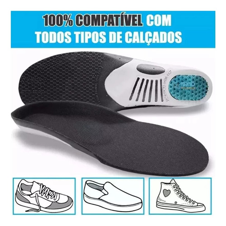 Plantillas Ortopédicas Premium Para Fascitis Plantar Unisex 15