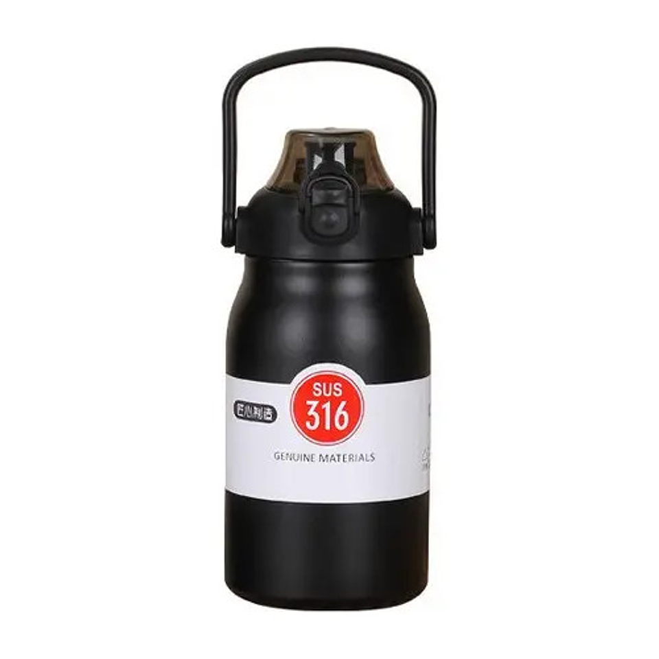 Botella De Agua Deportiva De Acero Inoxidable 316 De 800ml 1