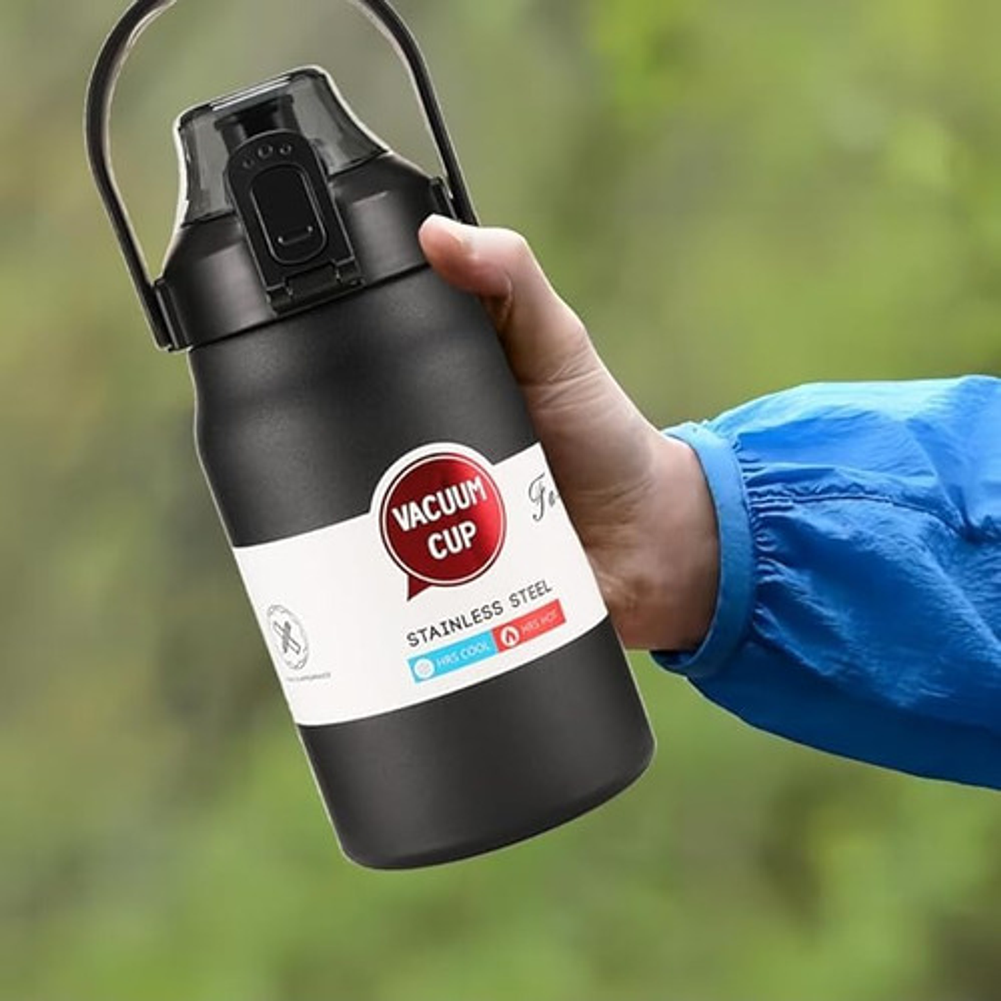 Botella De Agua Deportiva De Acero Inoxidable 316 De 800ml 4