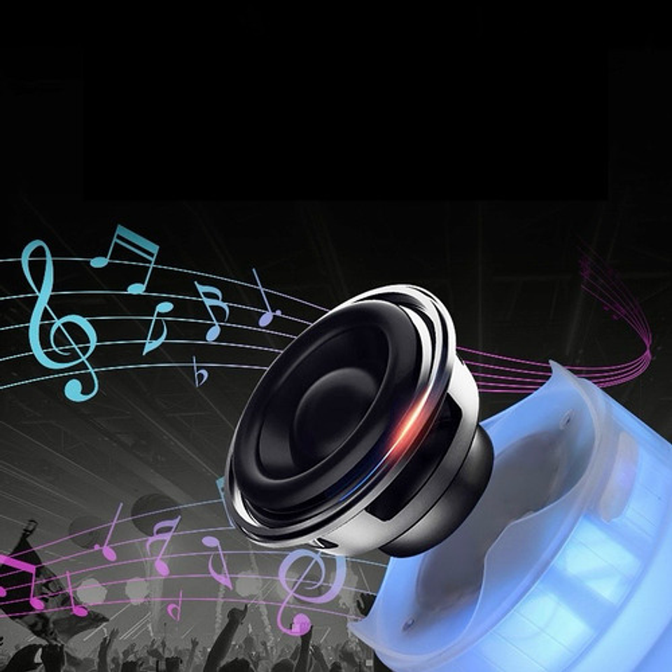 Cubitera Hielera Con Luz Led 5l Para Fiesta Hogar Bar Blanco Lisa 3