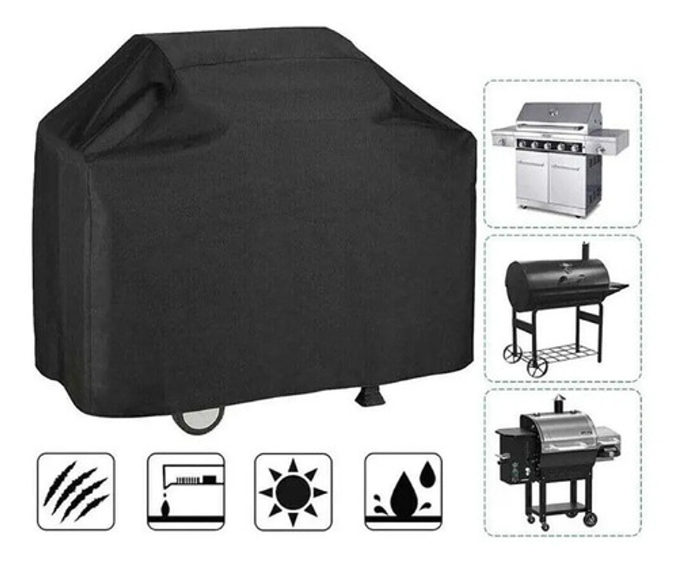 Cobertor Parrilla Asador Exterior Funda Protector Barbacoa 1