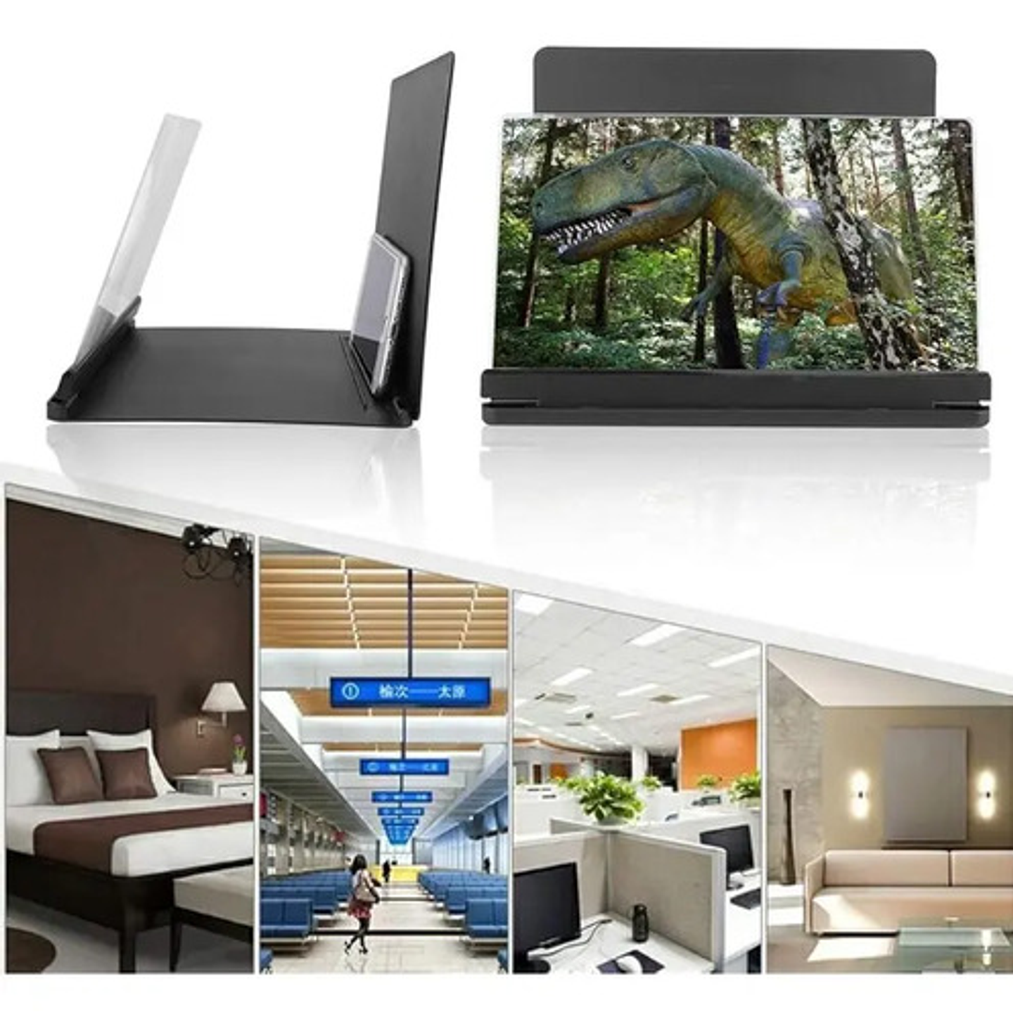 Amplificador Vídeo Hd Lupa Pantalla Teléfono Móvil Celular 2