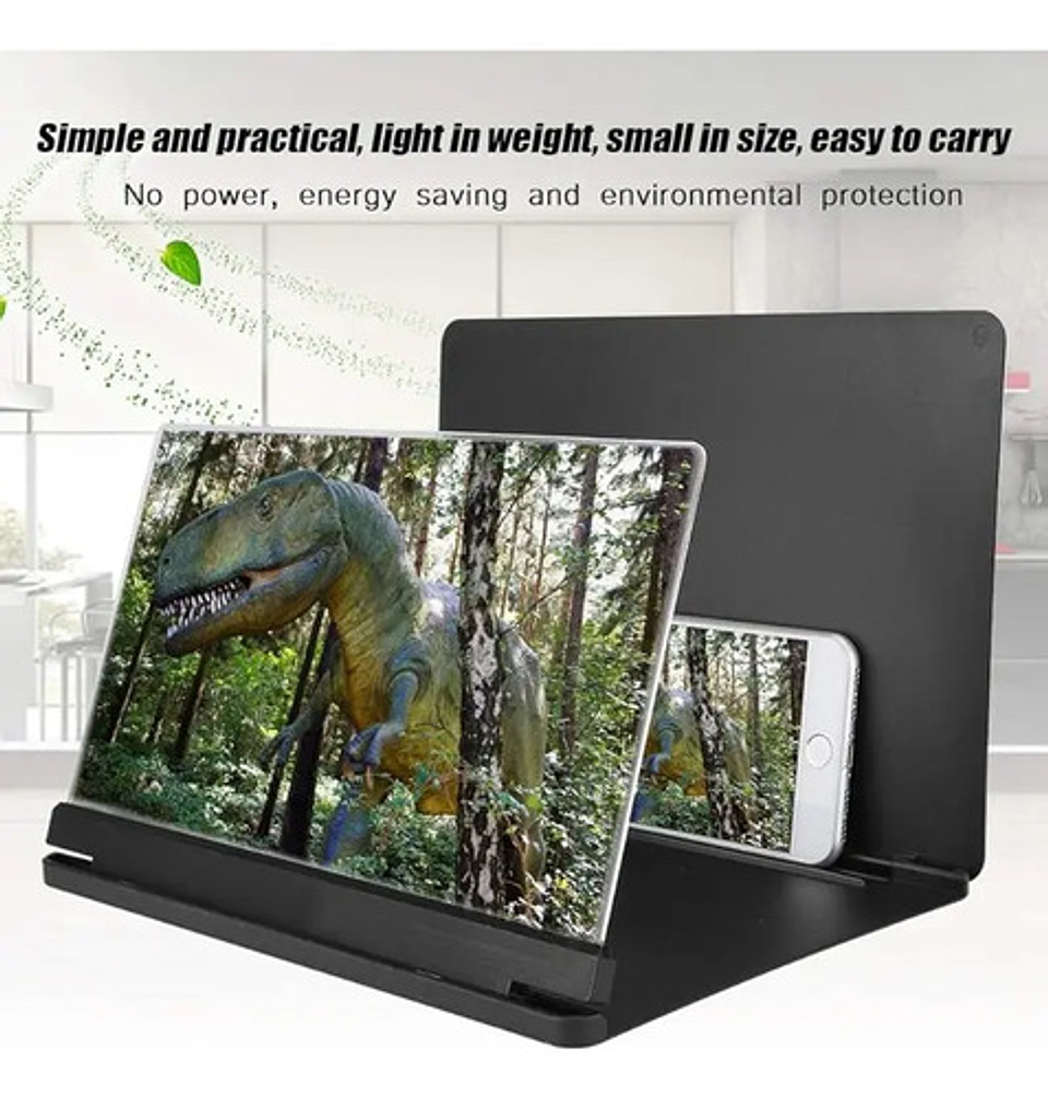 Amplificador Vídeo Hd Lupa Pantalla Teléfono Móvil Celular 3