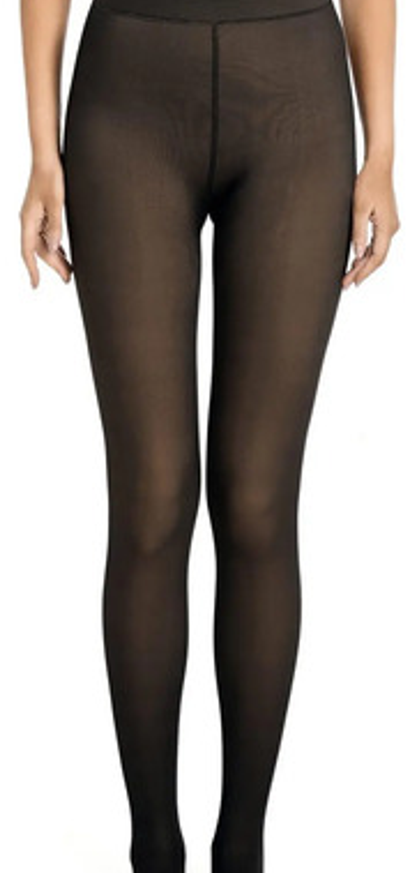 Calza Efecto Piel Panty Con Chiporro Invierno Con Pie 3