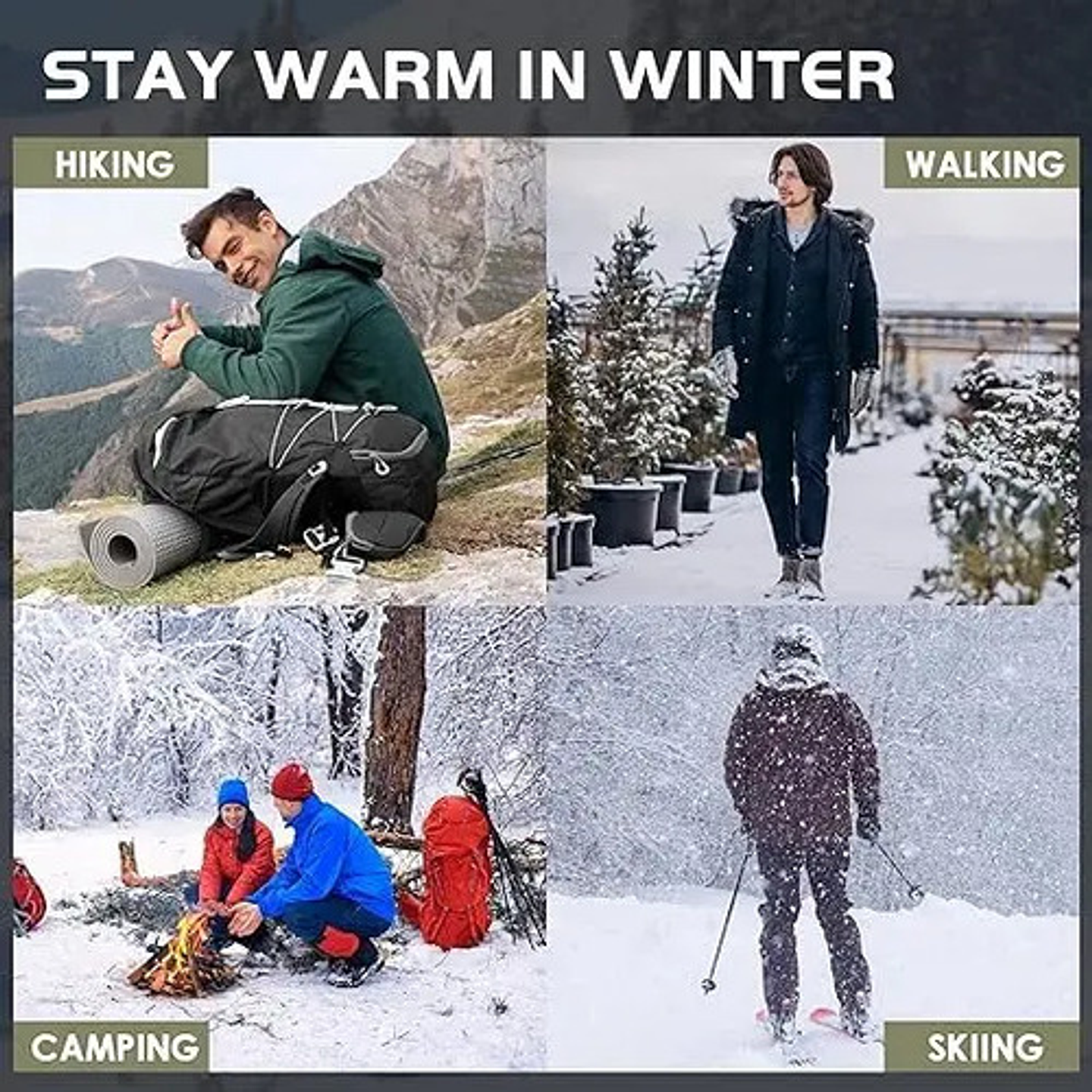 6 Pares Calcetines Termicos Invierno Premium 7