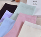 Pack 12 Pares Calcetines De Niña Bambú Liso 2 A 10 - Miniatura 3