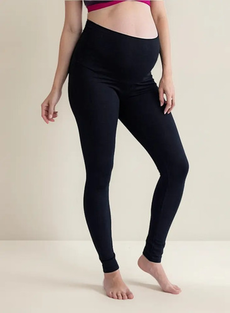 Calza Embarazada De Algodón Con Chiporro Invierno Maternal 1