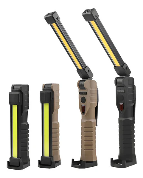 Luz De Trabajo Plegable Recargable Por Usb,led Multifunción