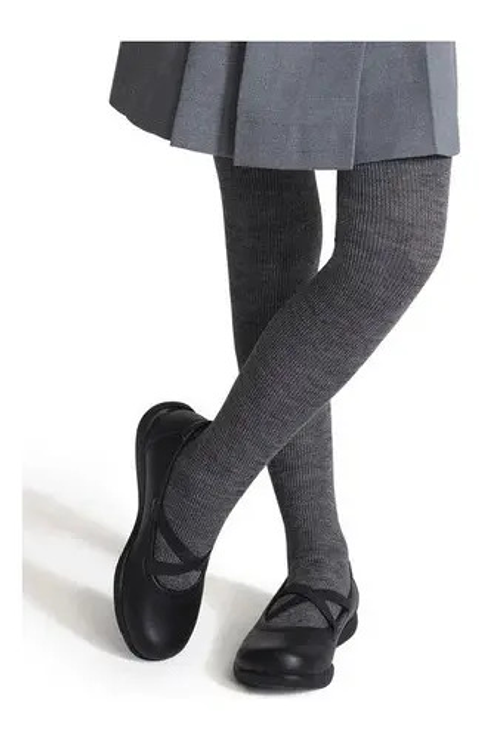 Colegio Panty Algodón,azul. Gris. Burdeo. Rojo. Verde Blanco 9