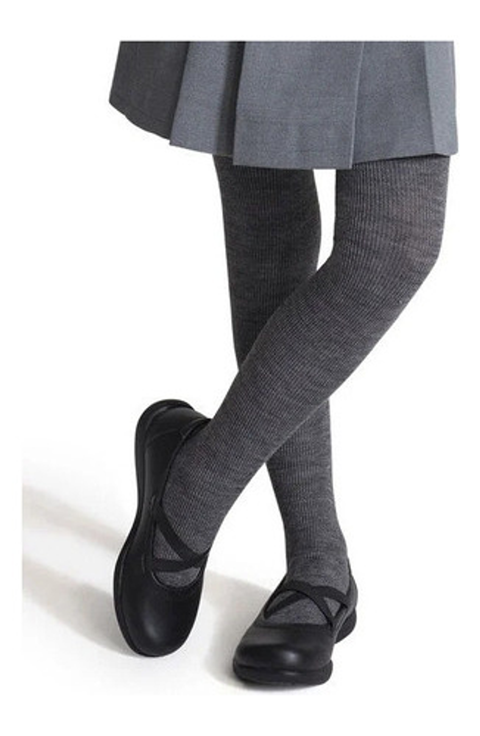 Colegio Panty Algodón,azul. Gris. Burdeo. Rojo. Verde Blanco 105