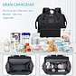Mochila 3 En 1 Pañalera Cuna Y Mudador Portátil Para Bebés - Miniatura 10