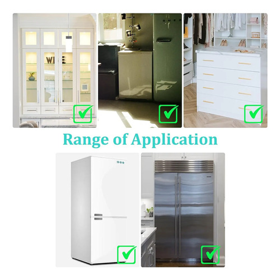 Pack 10 Seguros Niños/ Bebés Puertas Y Cajones Blanco 3