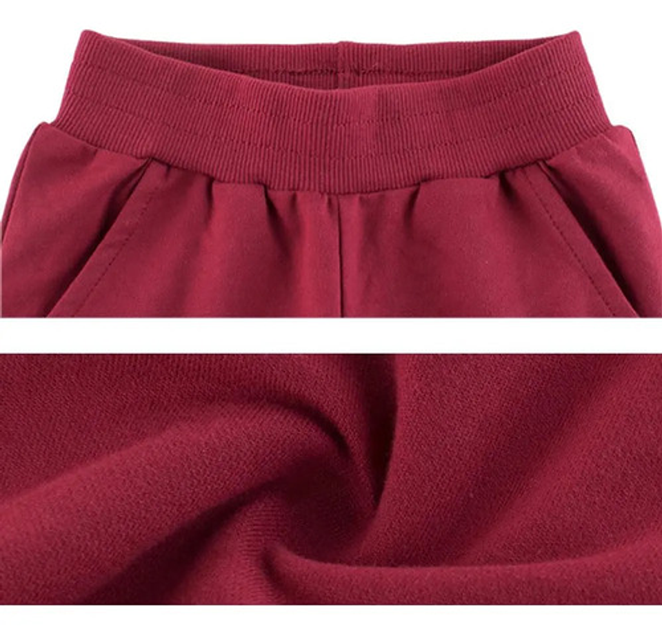 Pack 3 Pantalones De Buzo Para Niña Talla 8 A 16 Liso 3