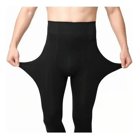Pack 6 Calzas Polar Hombre . Con Bamboo . Elástico Y Elegant