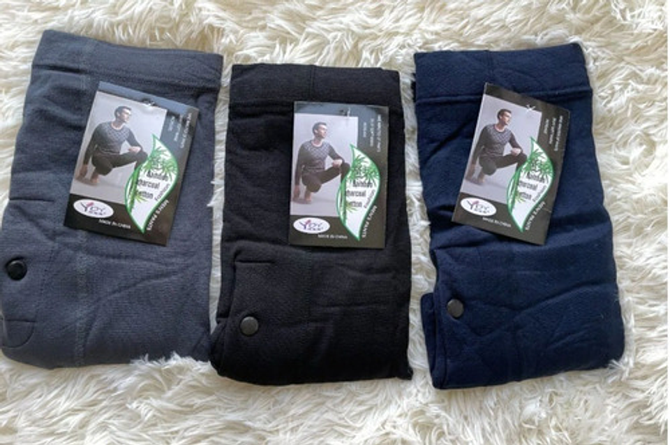 Pack 6 Calzas Polar Hombre . Con Bamboo . Elástico Y Elegant 4