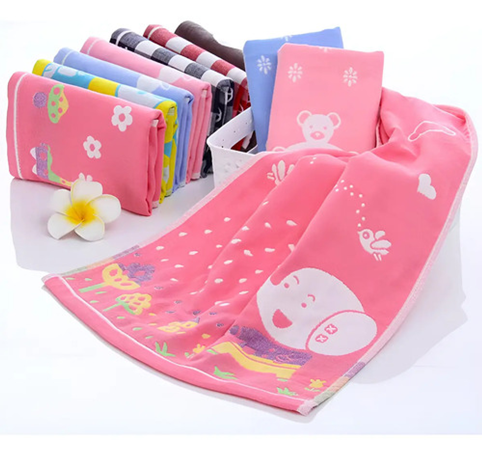 Pack 6 Toalla De Parvulo,toalla Niños 1
