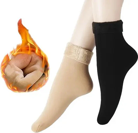 Pack 6pares Calcetines Térmicos Polar Mujer Calidos