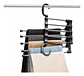 Percheros Colgador Mágico De Ropa Multicapa Plegable 4pack - Miniatura 1