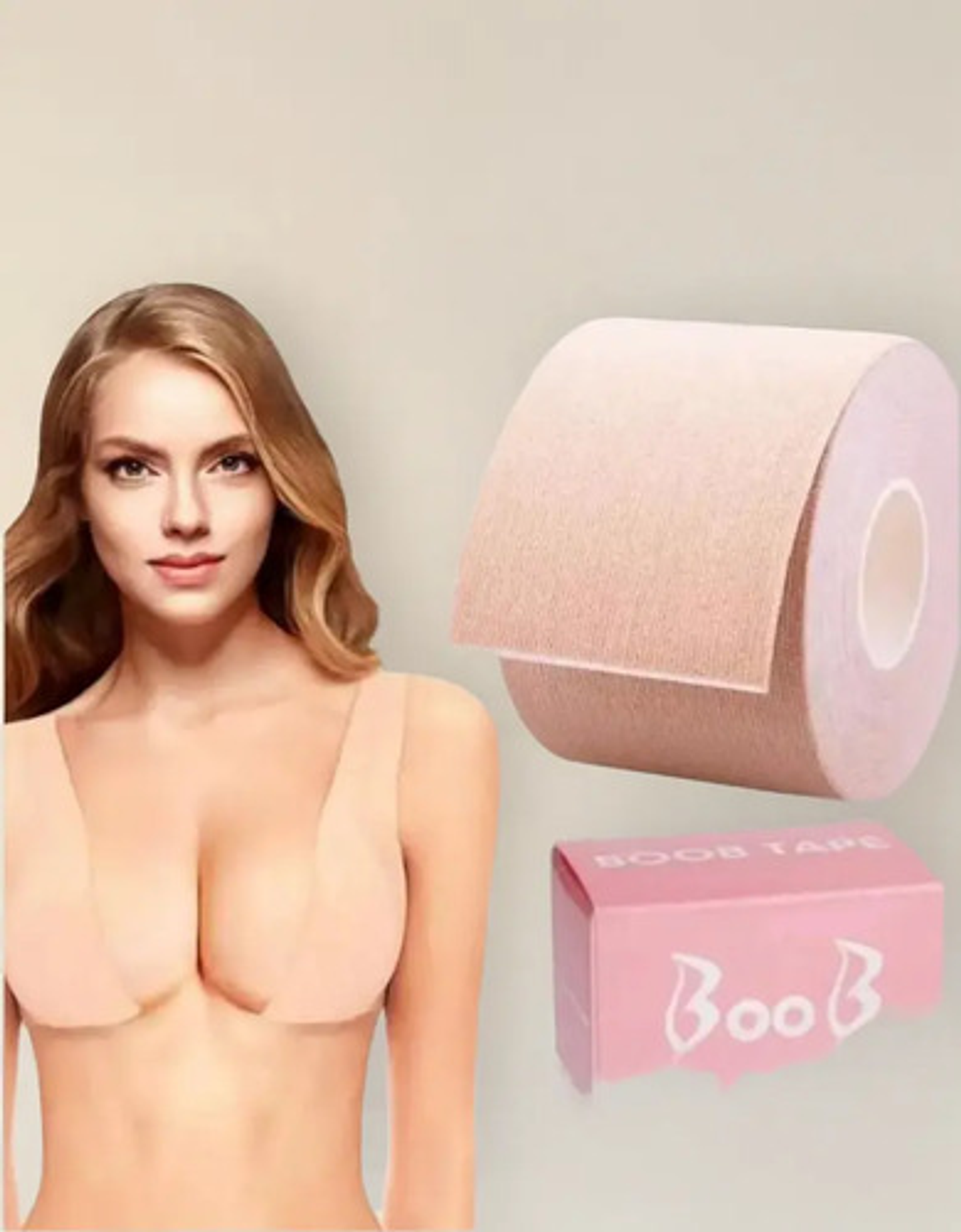 Sostén Cinta Modeladora Y Levanta Senos Transparente  3pack 1