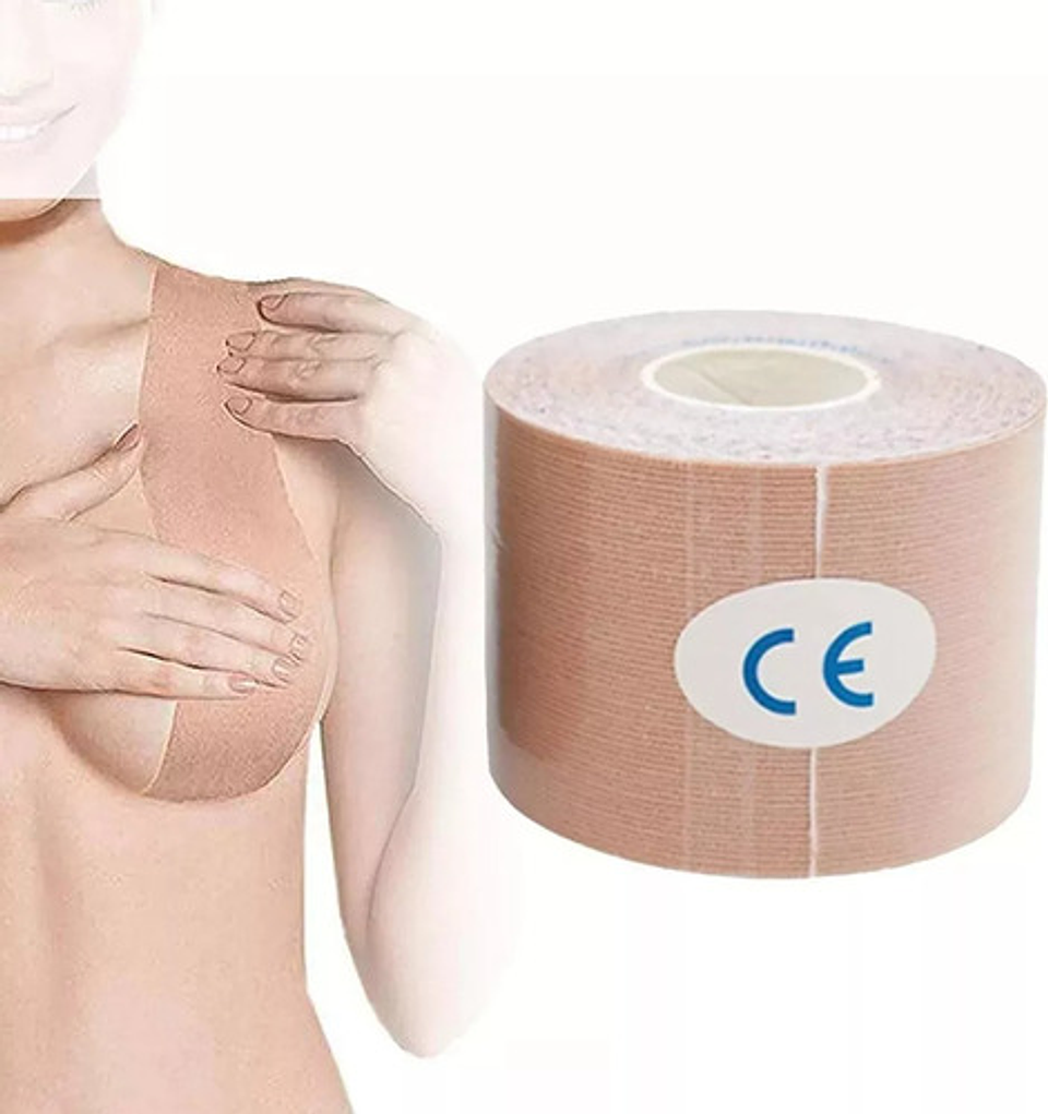 Sostén Cinta Modeladora Y Levanta Senos Transparente  3pack 6