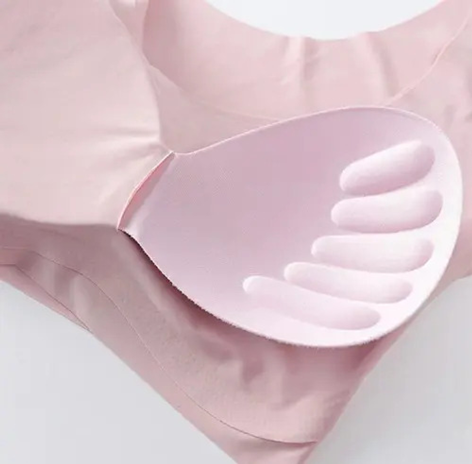 Pack 3 Sostén Push Up Sujetador Sin Varillas Sin Costuras 6