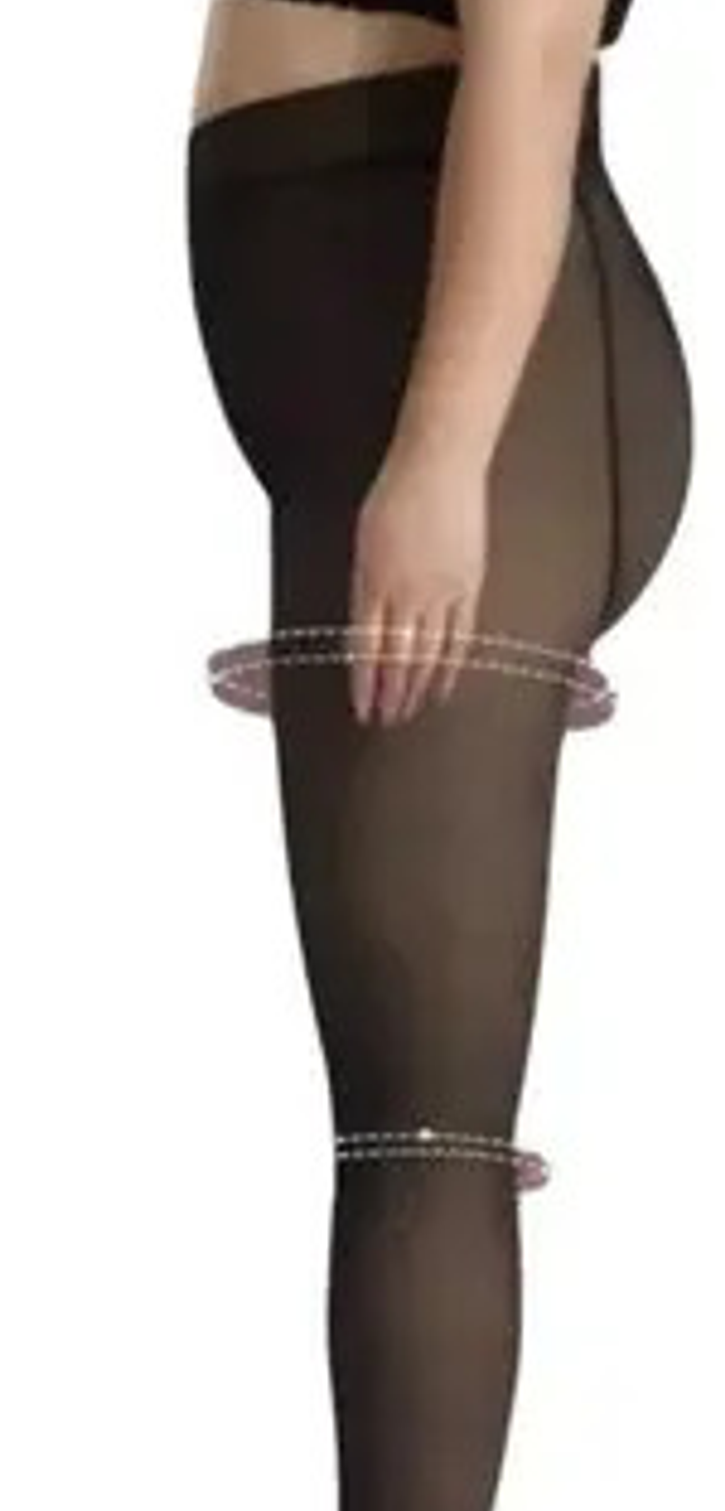 Pack2 Calza Efecto Piel Panty Con Chiporro Invierno Con Pie 3