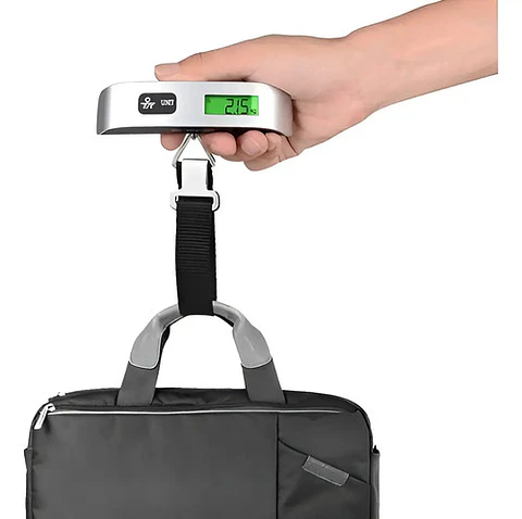 Pesa Balanza Digital Maleta Para Colgar Hasta 50kg