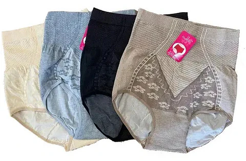 Pack 4 Bikini Faja Con Levanta Glúteos. 