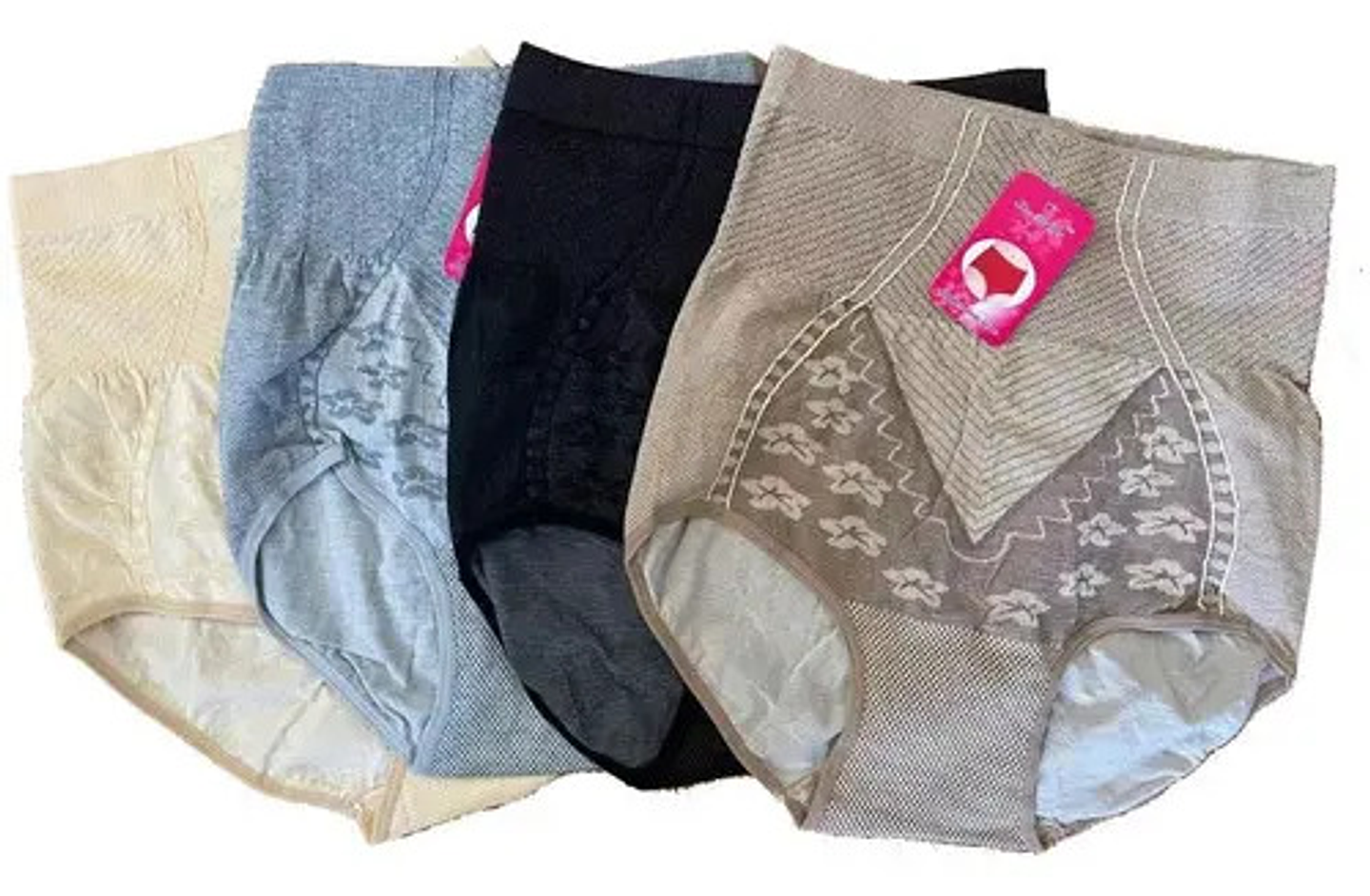 Pack 4 Bikini Faja Con Levanta Glúteos.  1