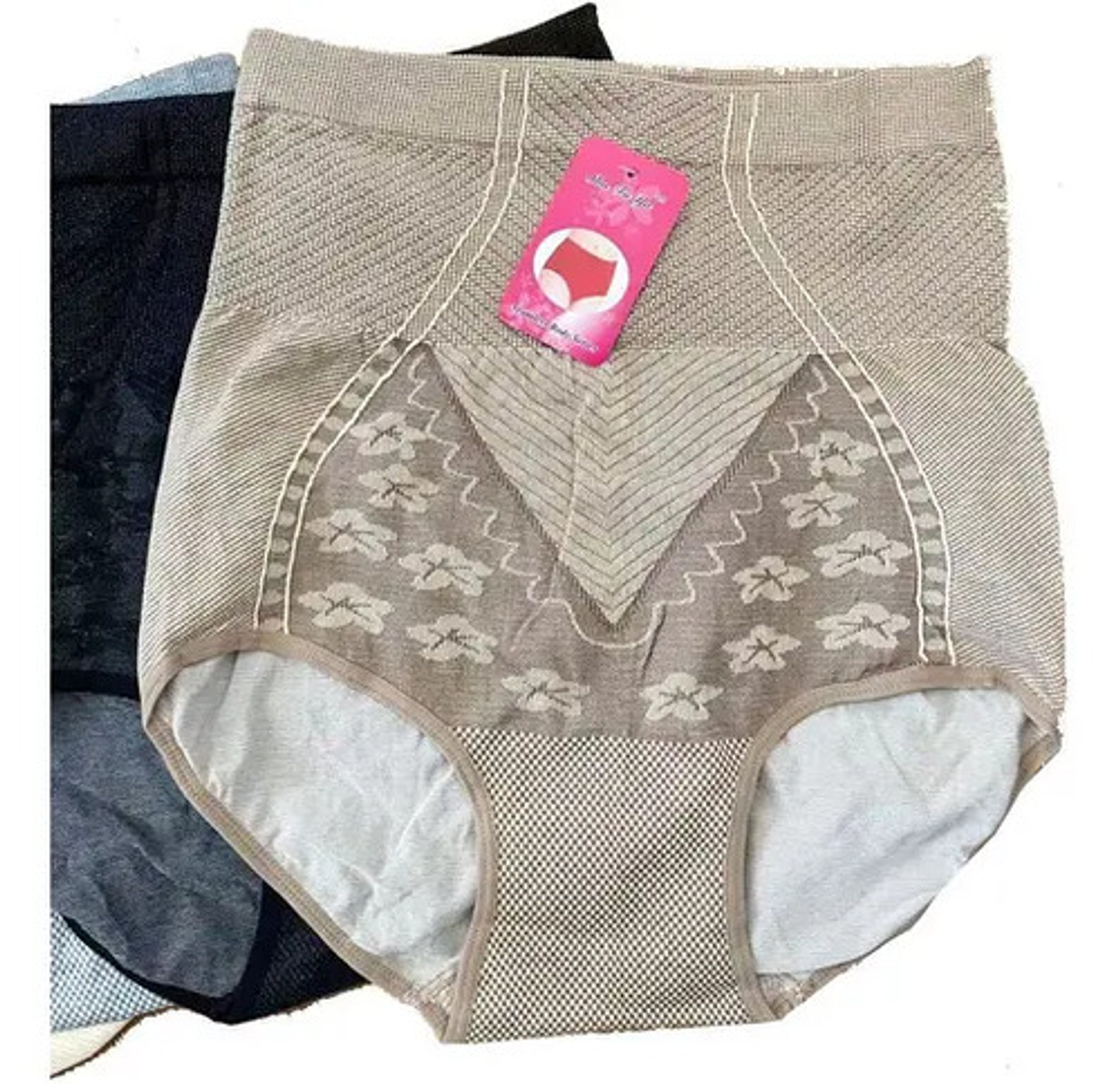 Pack 4 Bikini Faja Con Levanta Glúteos.  2