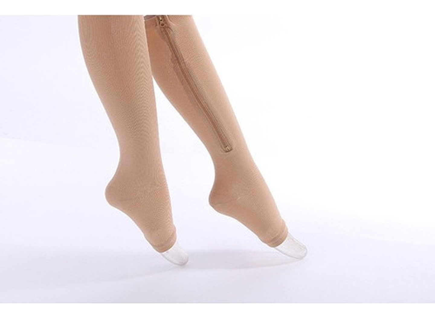 2 Pares De Calcetas Medias De Compresión Várices Circulación 9