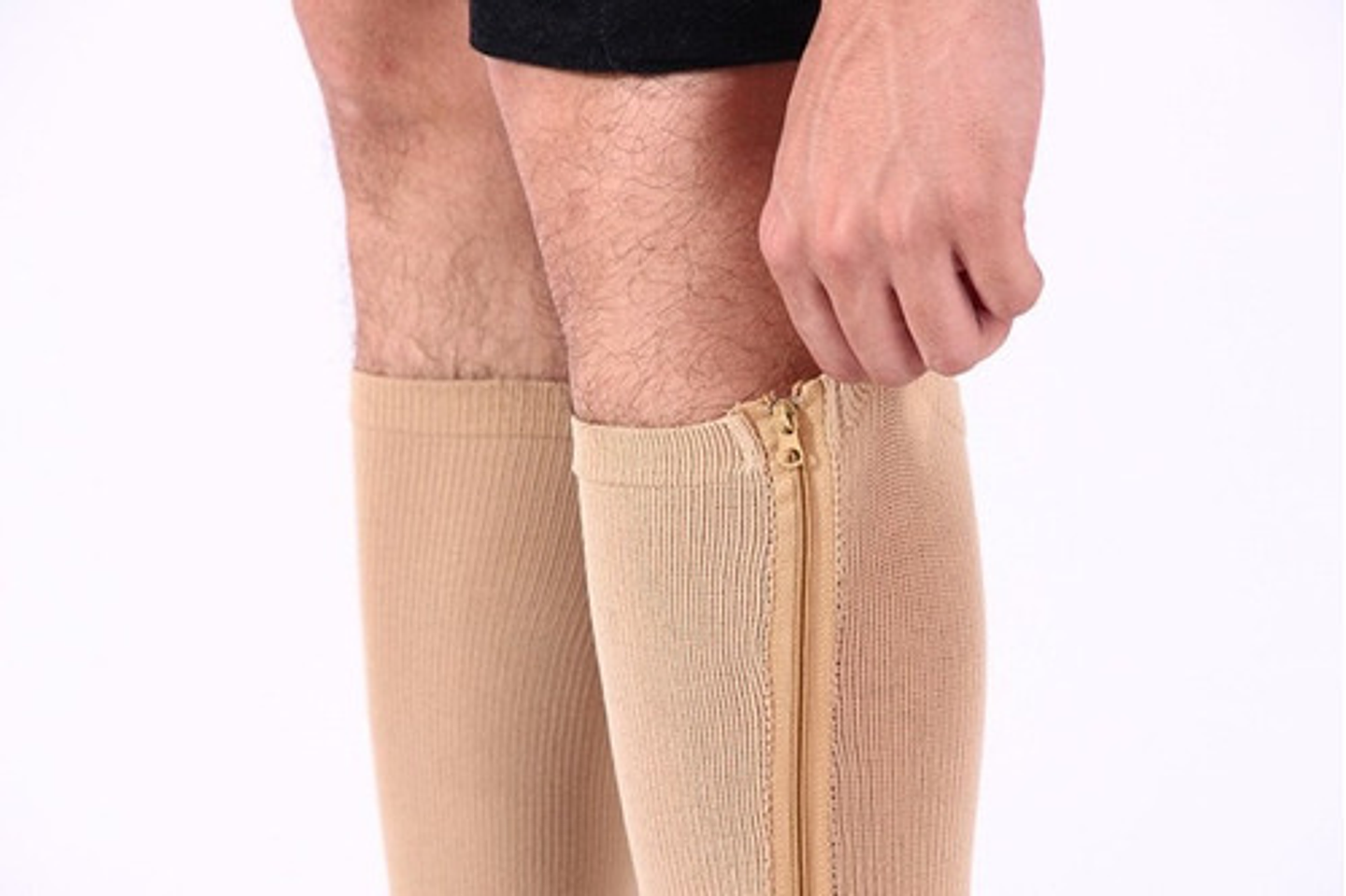 2 Pares De Calcetas Medias De Compresión Várices Circulación 10