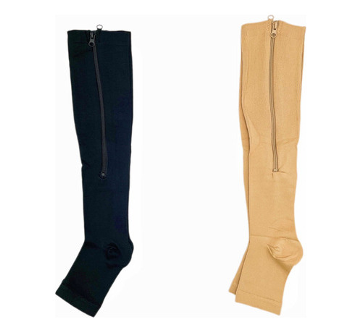 2 Pares De Calcetas Medias De Compresión Várices Circulación 12