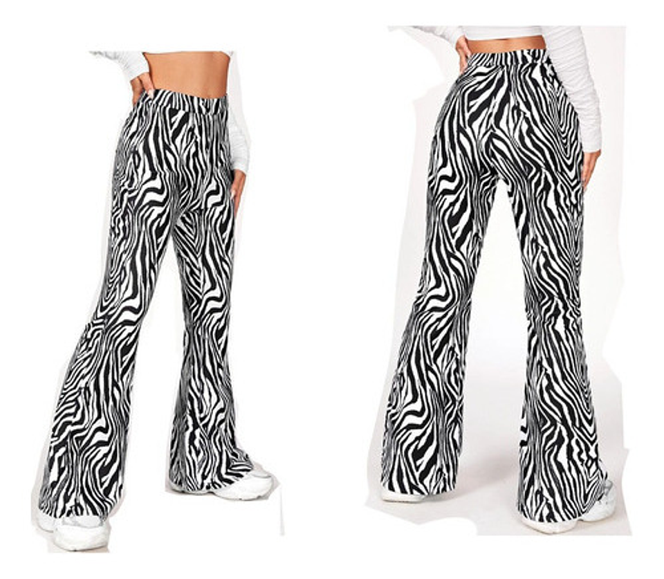 Pantalón Calzas Mujer Flare Pants Pata Elefante 4