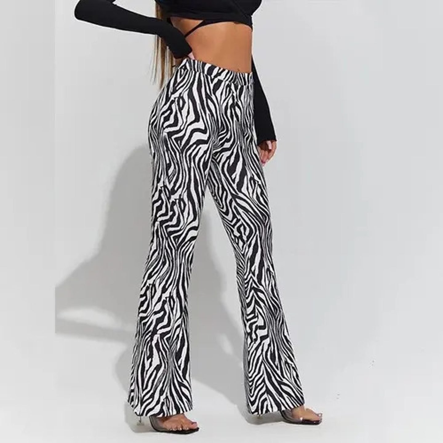 Pantalón Calzas Mujer Flare Pants Pata Elefante 5