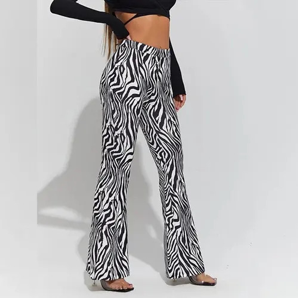 Pantalón Calzas Mujer Flare Pants Pata Elefante 5