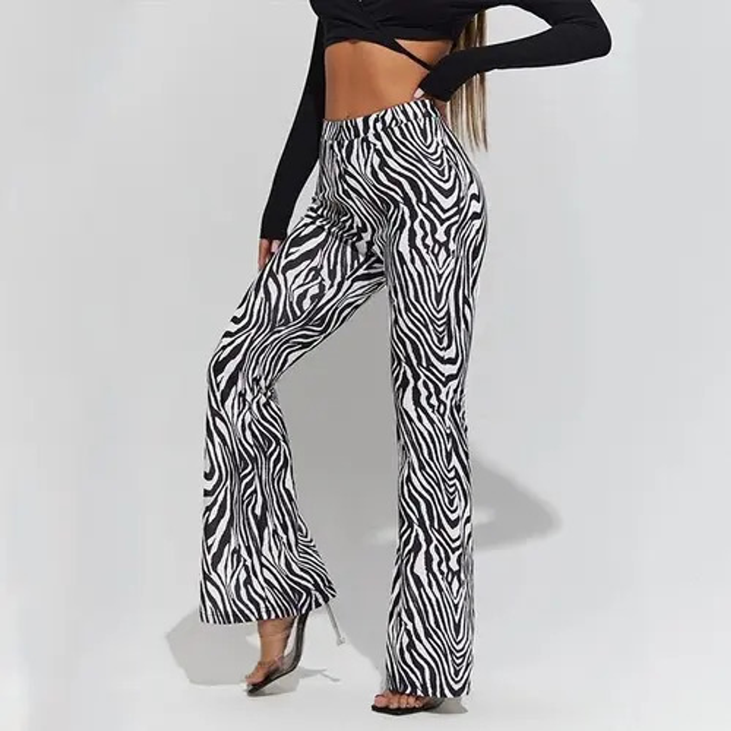 Pantalón Calzas Mujer Flare Pants Pata Elefante 6