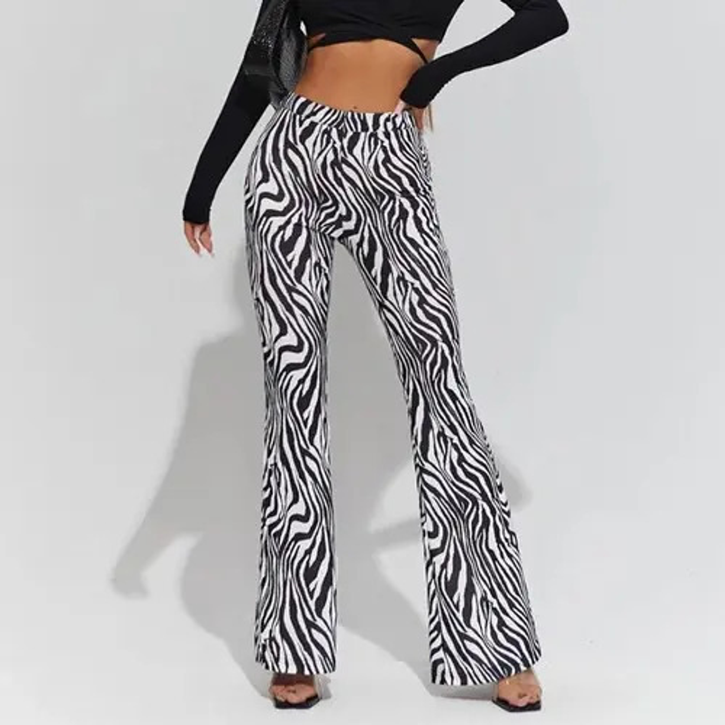 Pantalón Calzas Mujer Flare Pants Pata Elefante 7