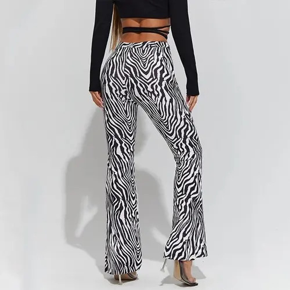 Pantalón Calzas Mujer Flare Pants Pata Elefante 8