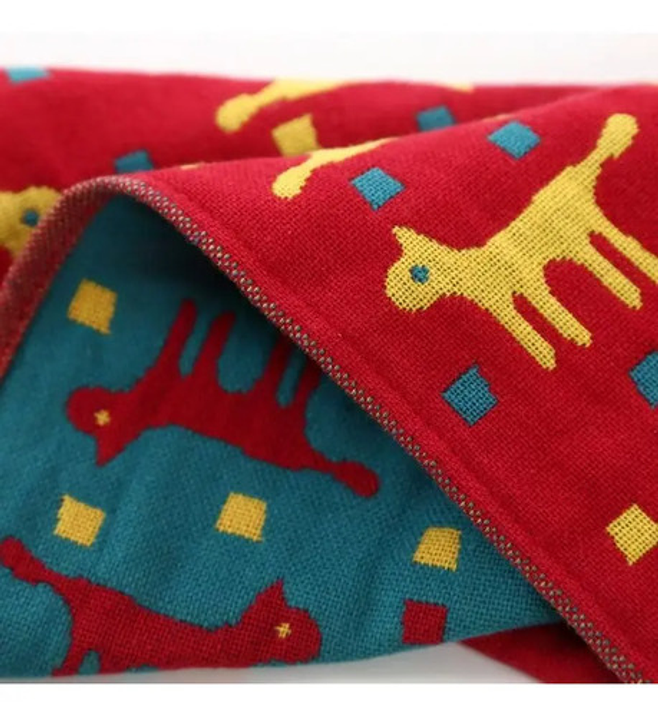 Pack 6 Toalla De Parvulo Toalla Niños Algodón 50x27cm 3